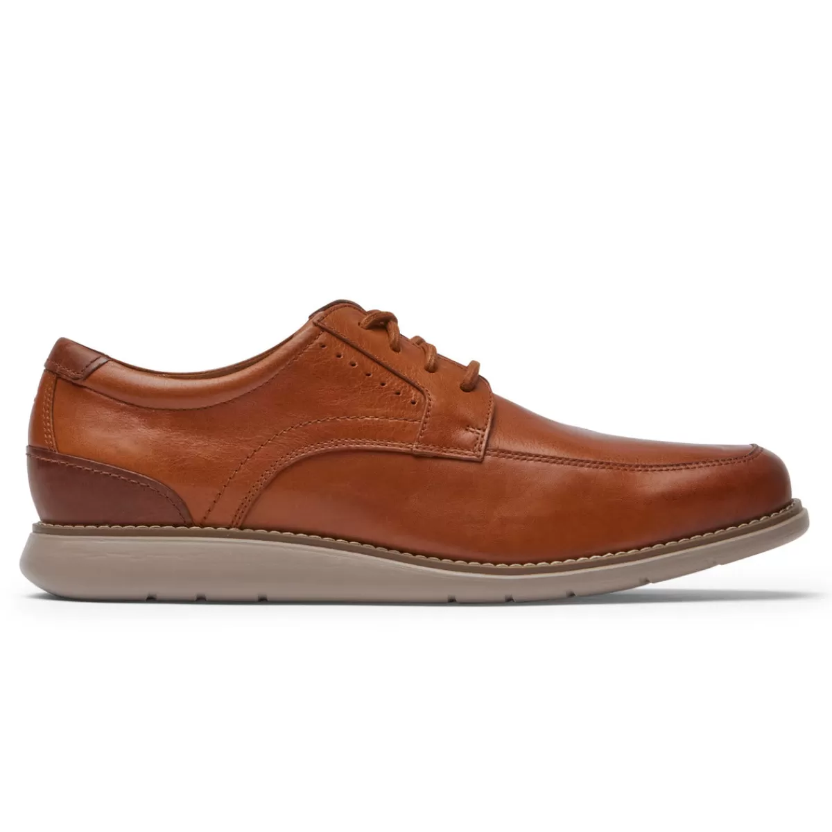 Oxfords E Cadarços>Rockport Avental Masculino Total Motion Craft Toe Oxford Conhaque