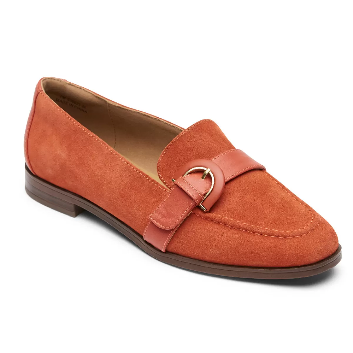 Mocassins>Rockport Mocassim com fivela Susana feminino Canela