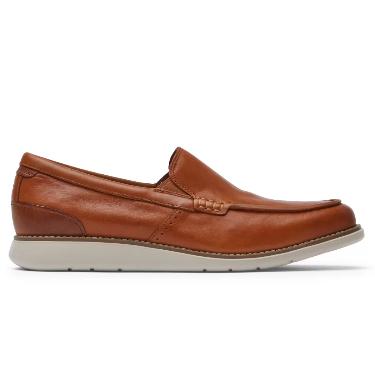 Mocassins E Slip-ons>Rockport Mocassim Masculino Total Motion Craft Conhaque