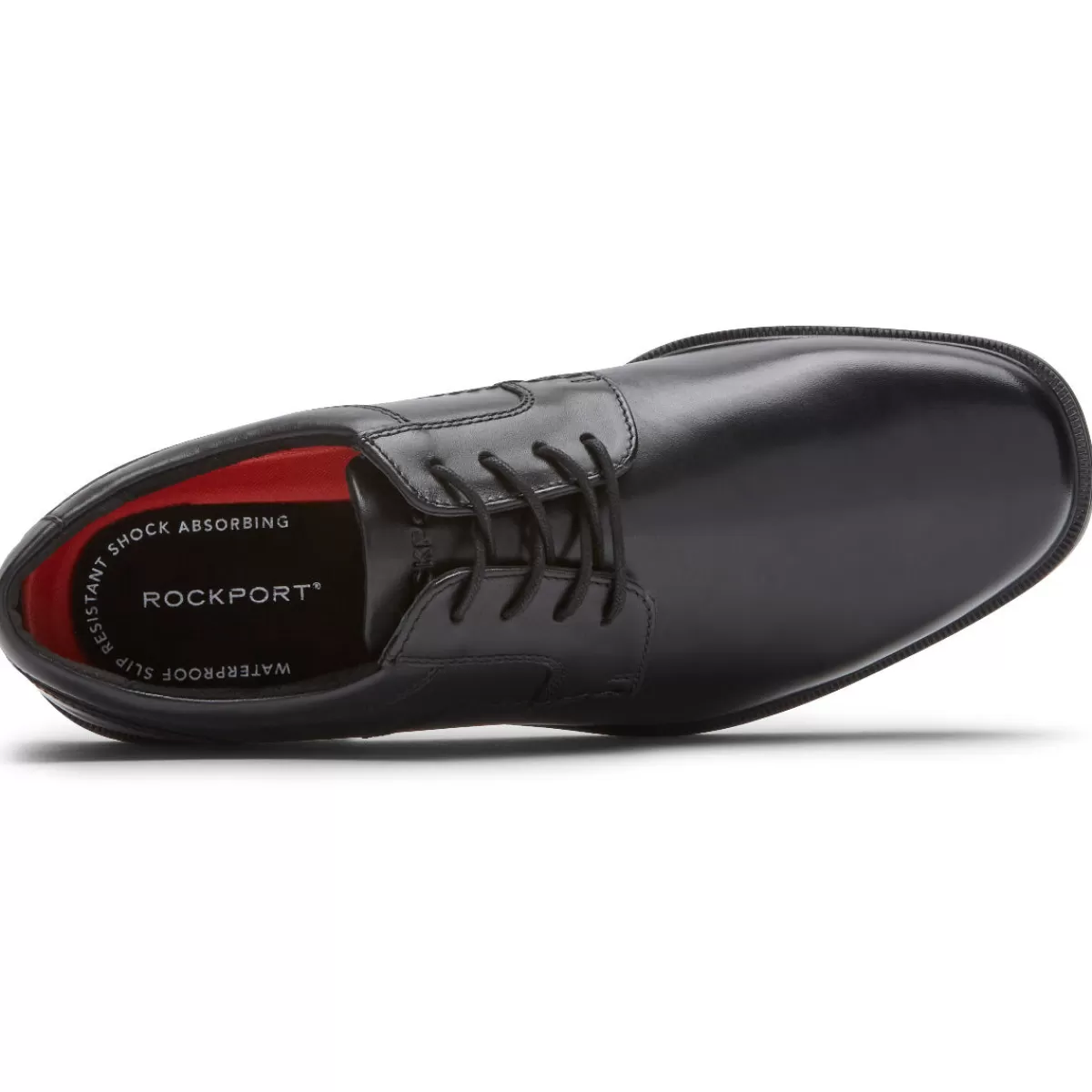 Oxfords E Cadarços>Rockport Oxford masculino Taylor à prova d'água com bico liso Preto