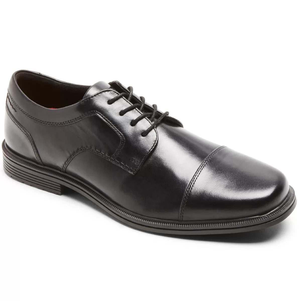 Oxfords E Cadarços>Rockport Robinsyn masculino à prova d'água com biqueira Oxford Preto