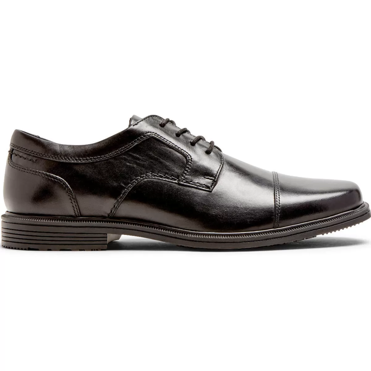 Oxfords E Cadarços>Rockport Robinsyn masculino à prova d'água com biqueira Oxford Preto