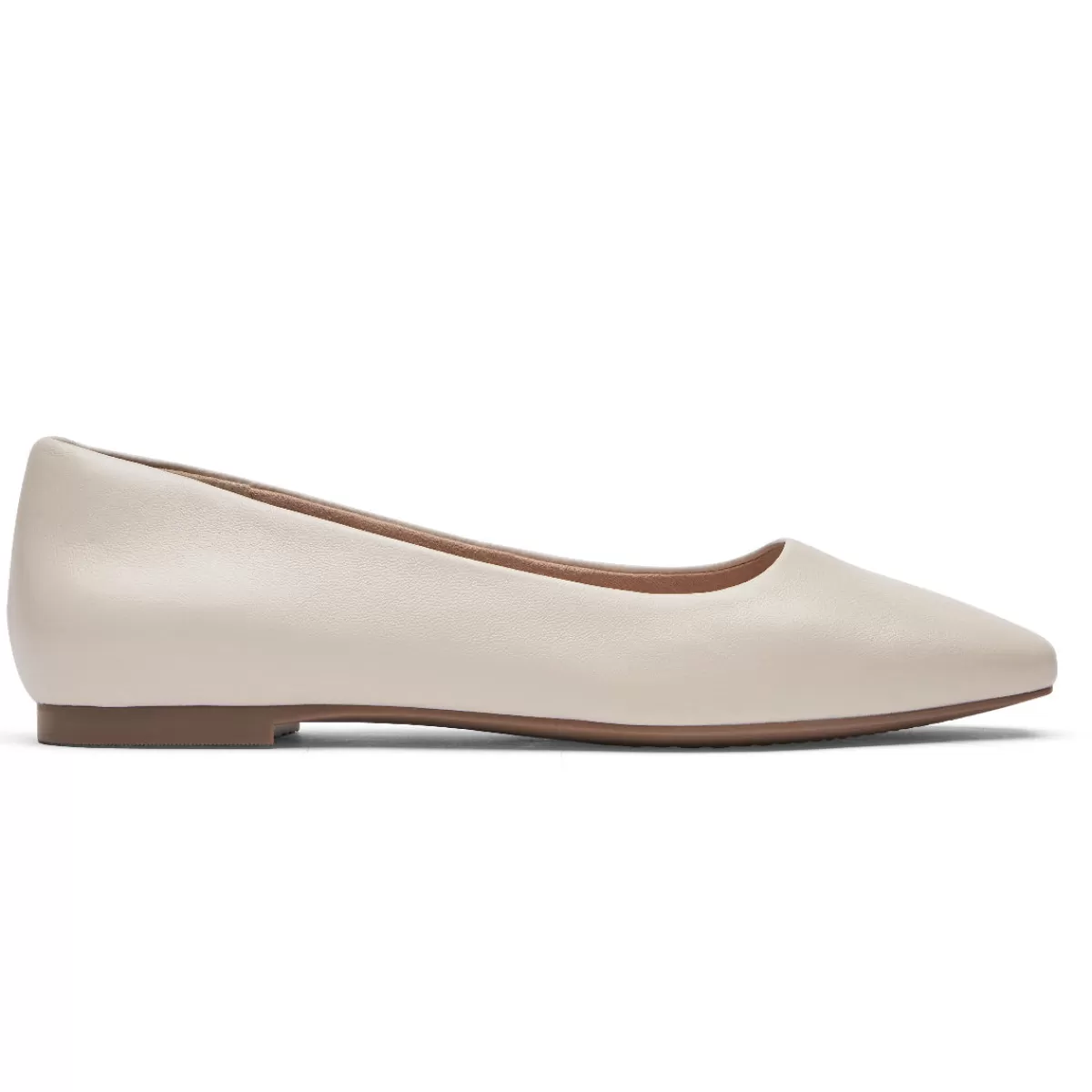 Sapatilhas>Rockport Sapatilhas femininas Total Motion Laylani Plain Ballet Baunilha