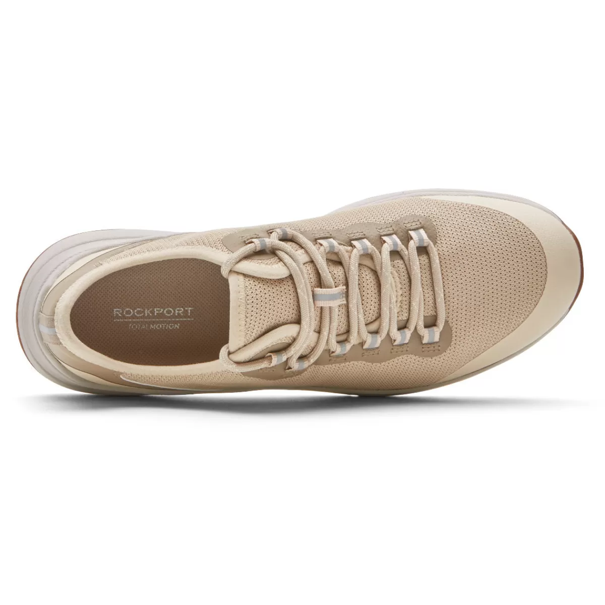 Sapatos>Rockport Sapato feminino Total Motion Xcs Trail com cordões Eco taupe resistente à água