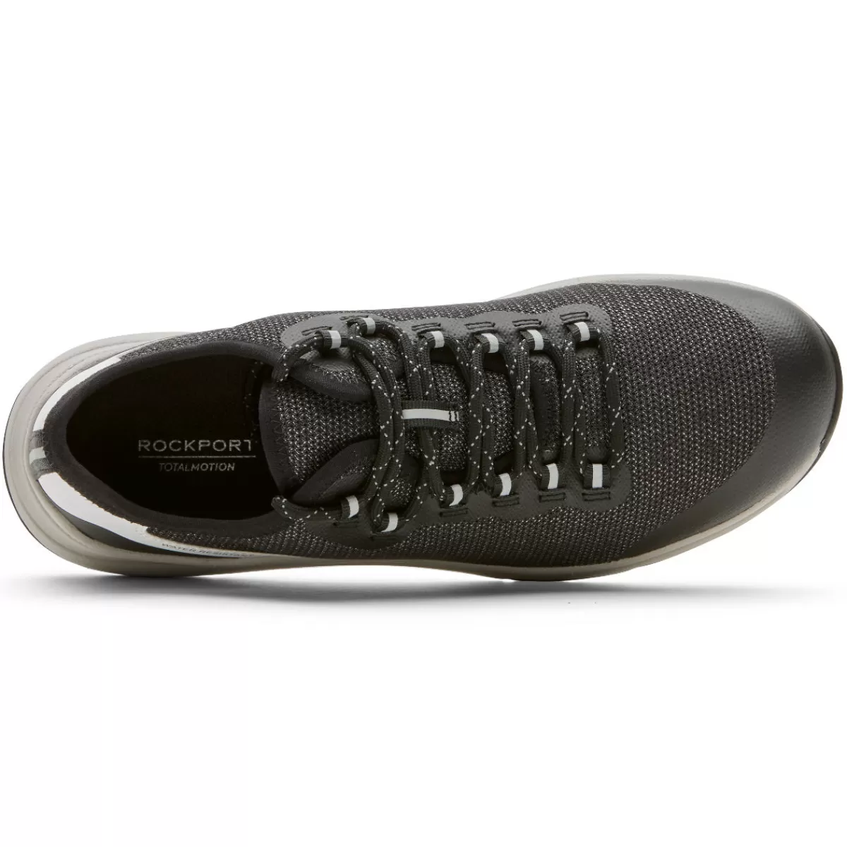 Sapatos>Rockport Sapato feminino Total Motion Xcs Trail com cordões Eco preto resistente à água