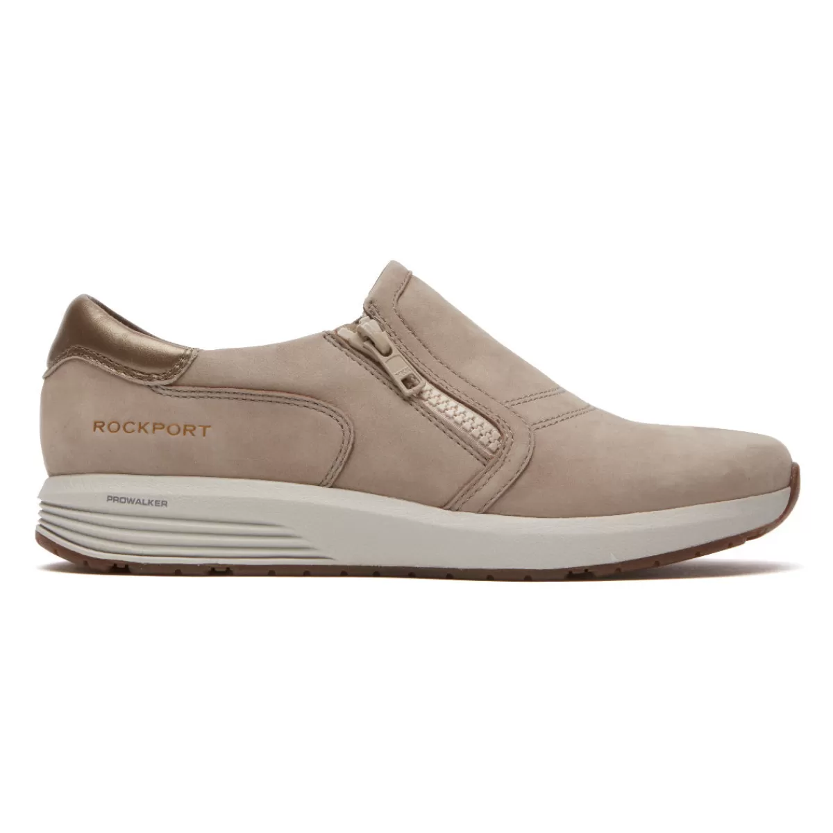 Tênis>Rockport Tênis feminino Prowalker Trustride slip-on cinza