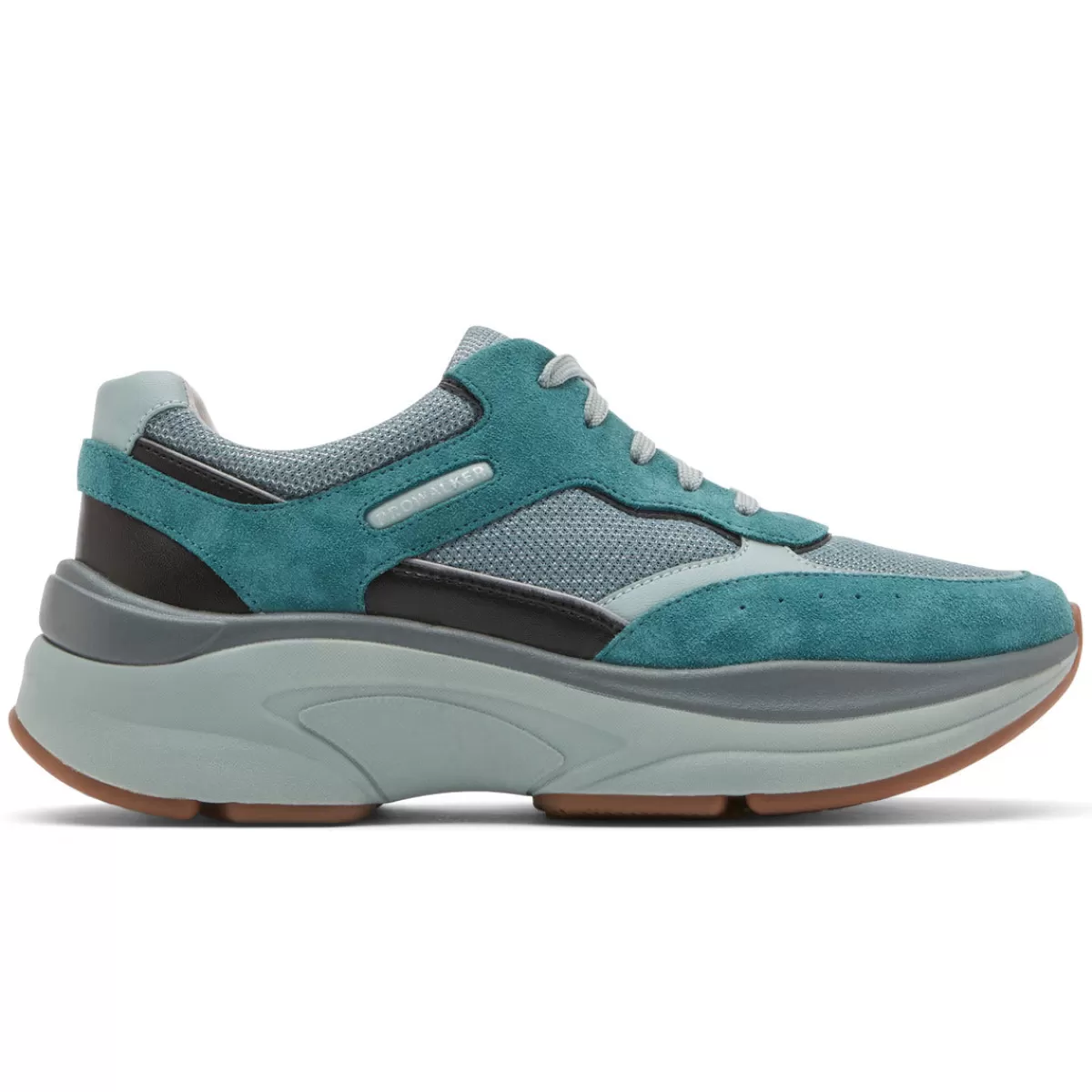 Tênis>Rockport Tênis Prowalker Eco Feminino Verdigris Camurça/Têxtil Eco