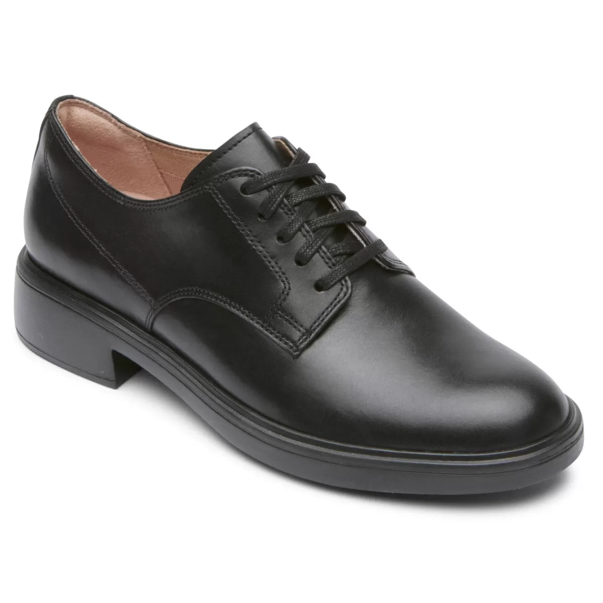 Sapatos>Rockport Total Motion Feminino Lennox Oxford Preto